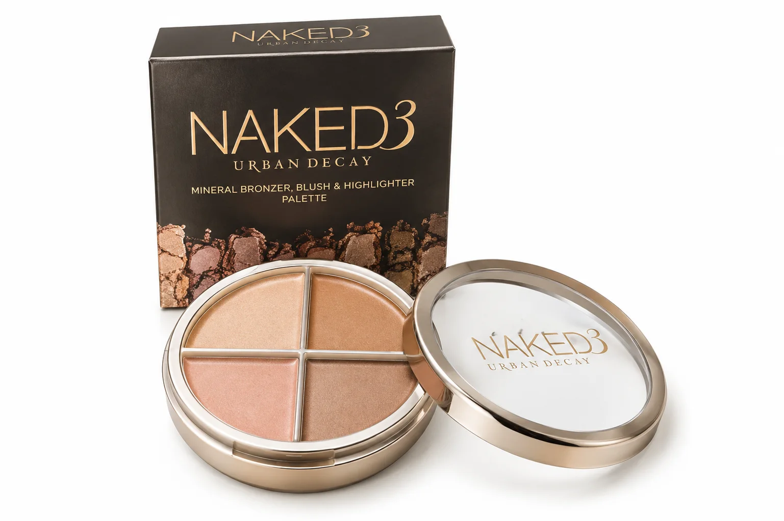 Naked 3 cream contour and concealerكريم نيكد 3 لتحديد ملامح الوجه وإخفاء العيوب