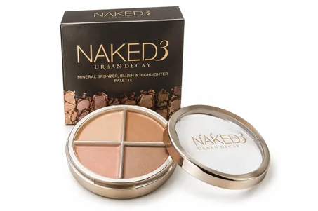 Naked 3 cream contour and concealerكريم نيكد 3 لتحديد ملامح الوجه وإخفاء العيوب