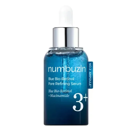 Numbuzin No. 3+ Blue Bio-Retinol Pore Refining Serum – 30ml سيروم نومبوزين رقم 3+ بلو بيو-ريتينول لتنقية المسام – 30 مل