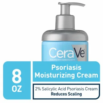 Cerave  Psoriasis Moisturizing Cream 227g كريم عميق الترطيب من سيرافي لتهدئة الصدفية