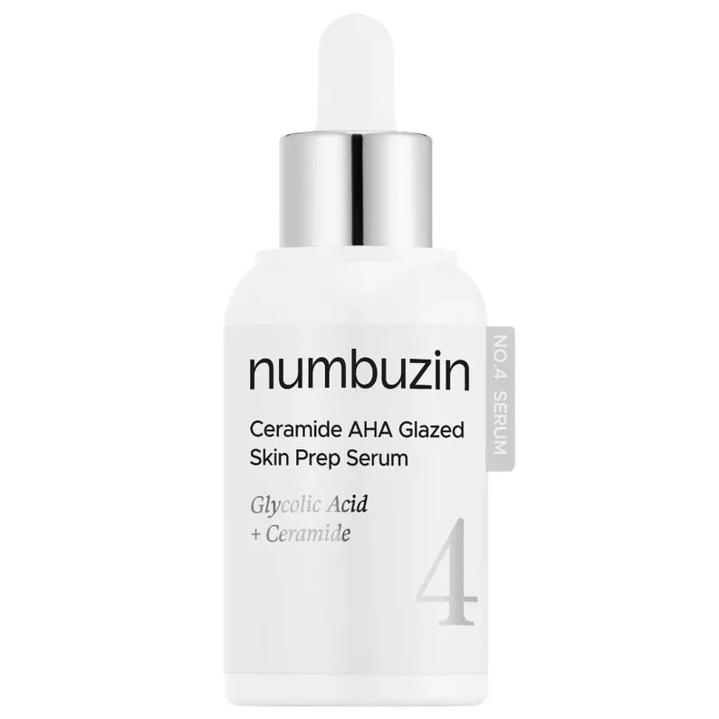 Numbuzin No.4 Shiny Skin Serum – Ceramide AHA, 30ml سيروم البشرة اللامع من نومبوزين رقم 4 سيراميد AHA 30 مل