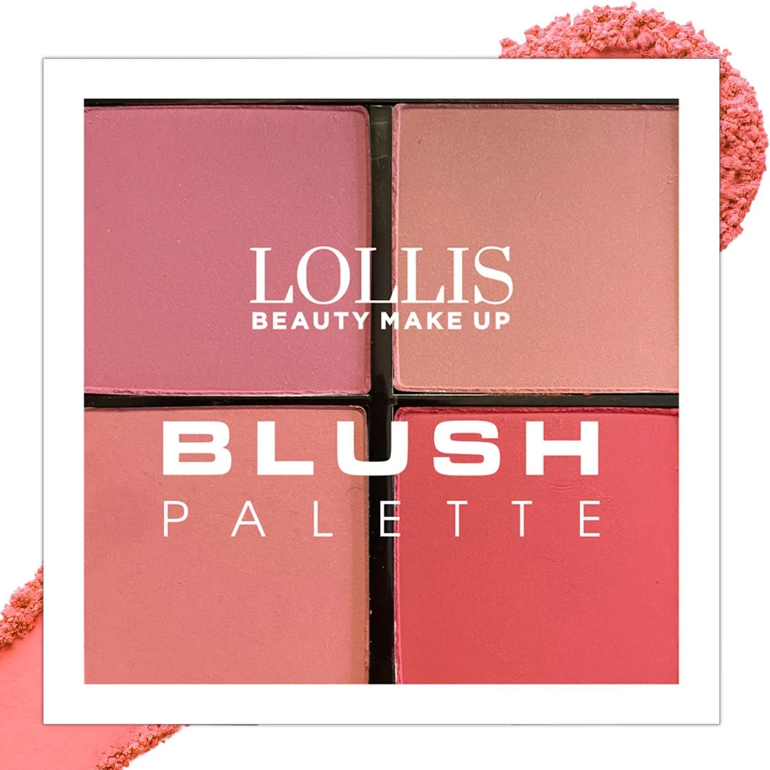 LOLLIS Beauty Makeup Blush Paletteباليت أحمر الخدود من لوليس بيوتي