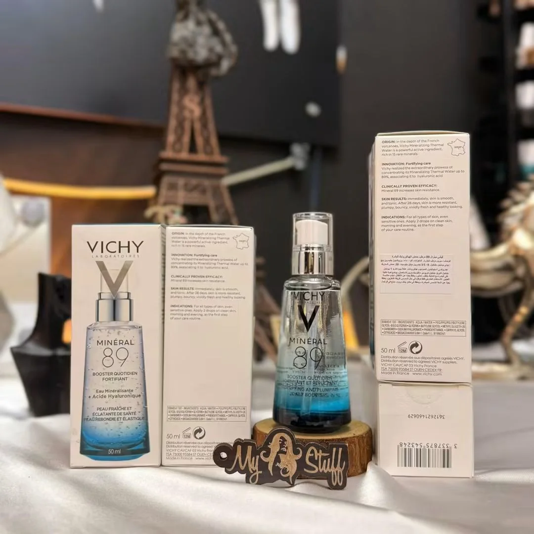 Vichy Minéral 89 Daily Booster Fortifying & Plumping Serum – 50ml فيشي مينيرال 89 معزز يومي مقوي وممتلئ 50 مل