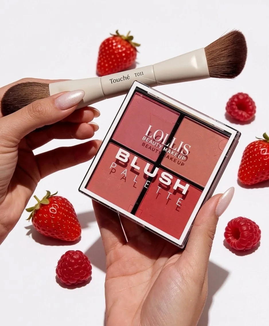 LOLLIS Beauty Makeup Blush Paletteباليت أحمر الخدود من لوليس بيوتي