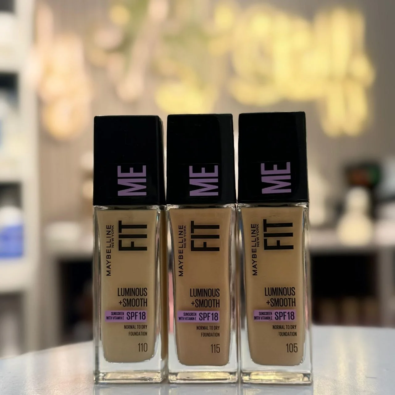 Maybelline New York Fit Me Matte + Poreless Foundationكريم أساس فيت مي مات + بورليس من ميبيلين نيويورك