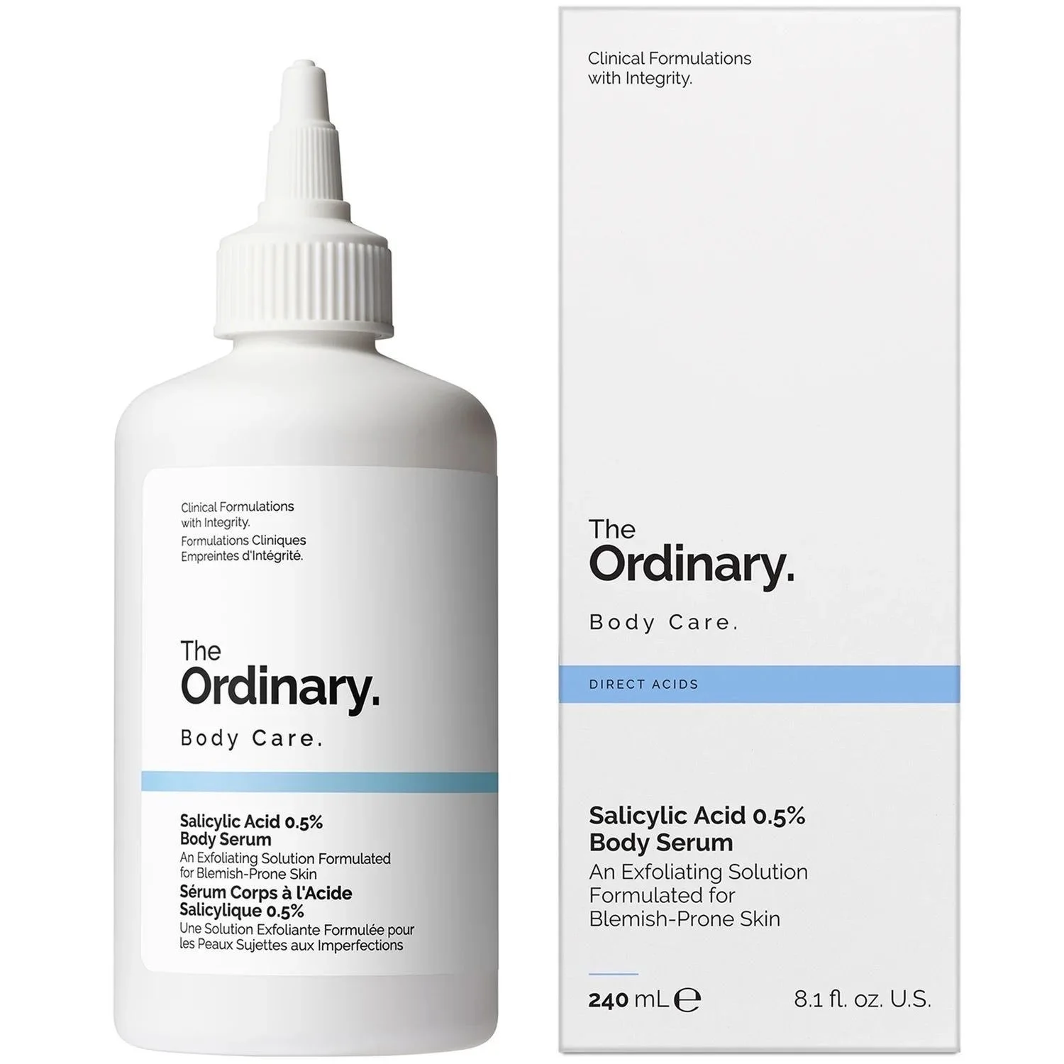 The Ordinary Salicylic Acid 0.5% Body Serum – 240 mL ذا أورديناري سيروم الجسم بحمض الساليسيليك 0.5% – 240 مل