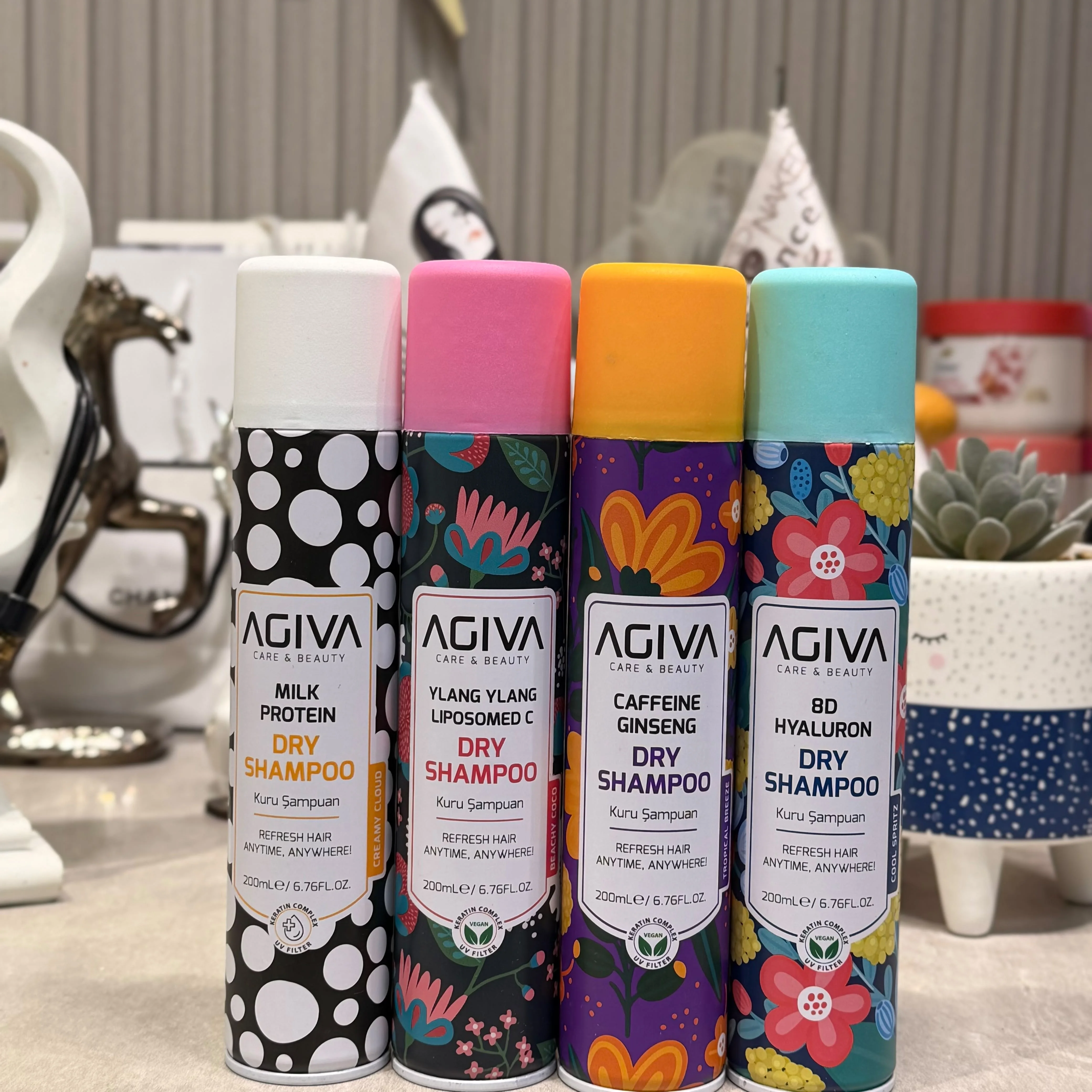 أجيفا شامبو جاف يلانغ يلانغ ليبوزوم C – 200 ملAgiva Ylang Ylang Liposome C Dry Shampoo 200ml