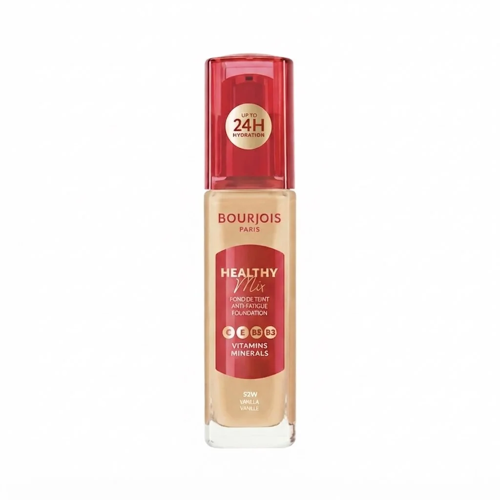 كريم أساس بورجوا هيلثي ميكس (Bourjois Healthy Mix Radiant Foundation).