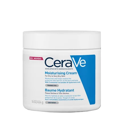 CeraVe Moisturising Cream 454g كريم سيرافي المرطّب، 454 غرام.