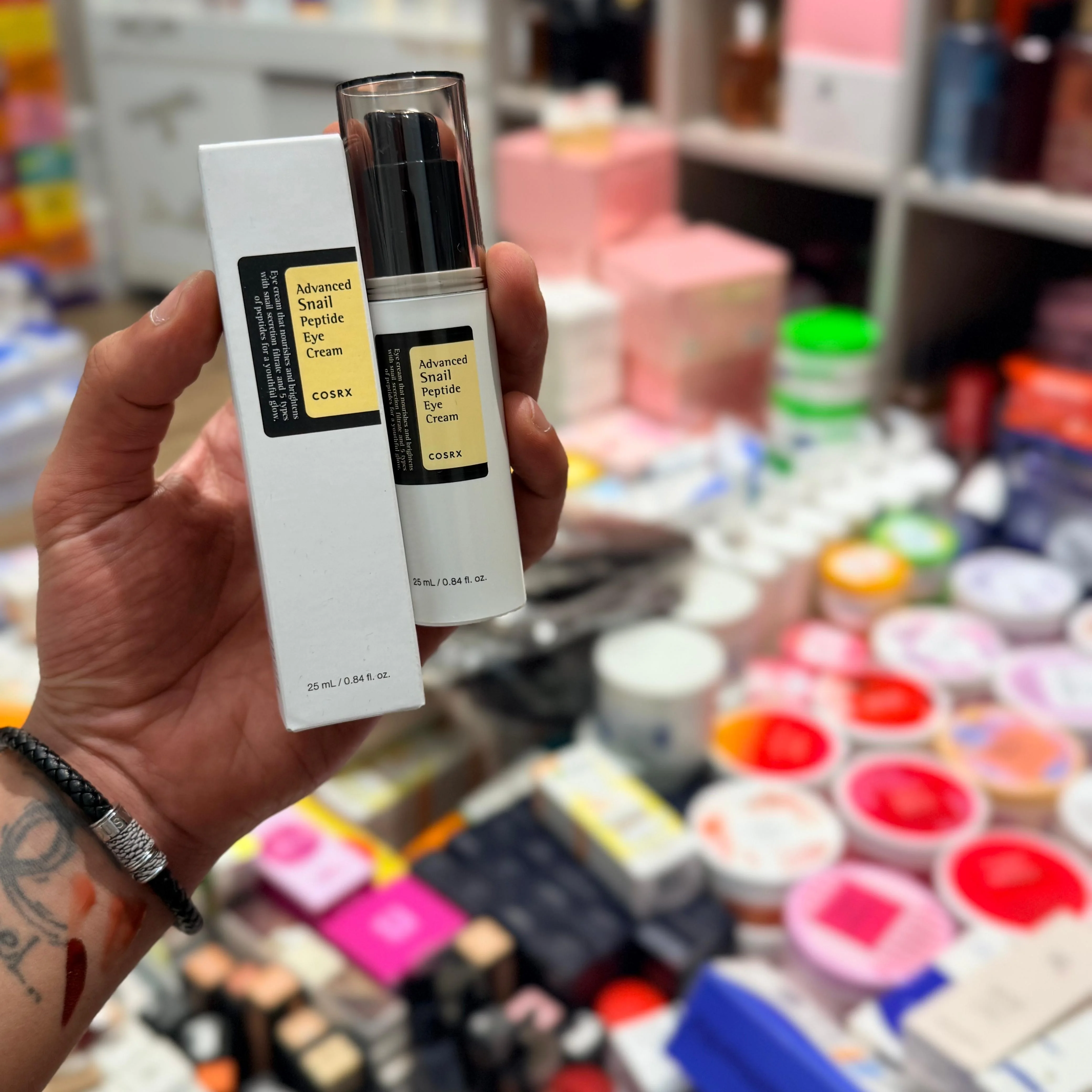 COSRX Advanced Snail Peptide Eye Cream – 25mlكريم العين أدفانسد سنايل بيبتايد من كوزركس – 25 مل