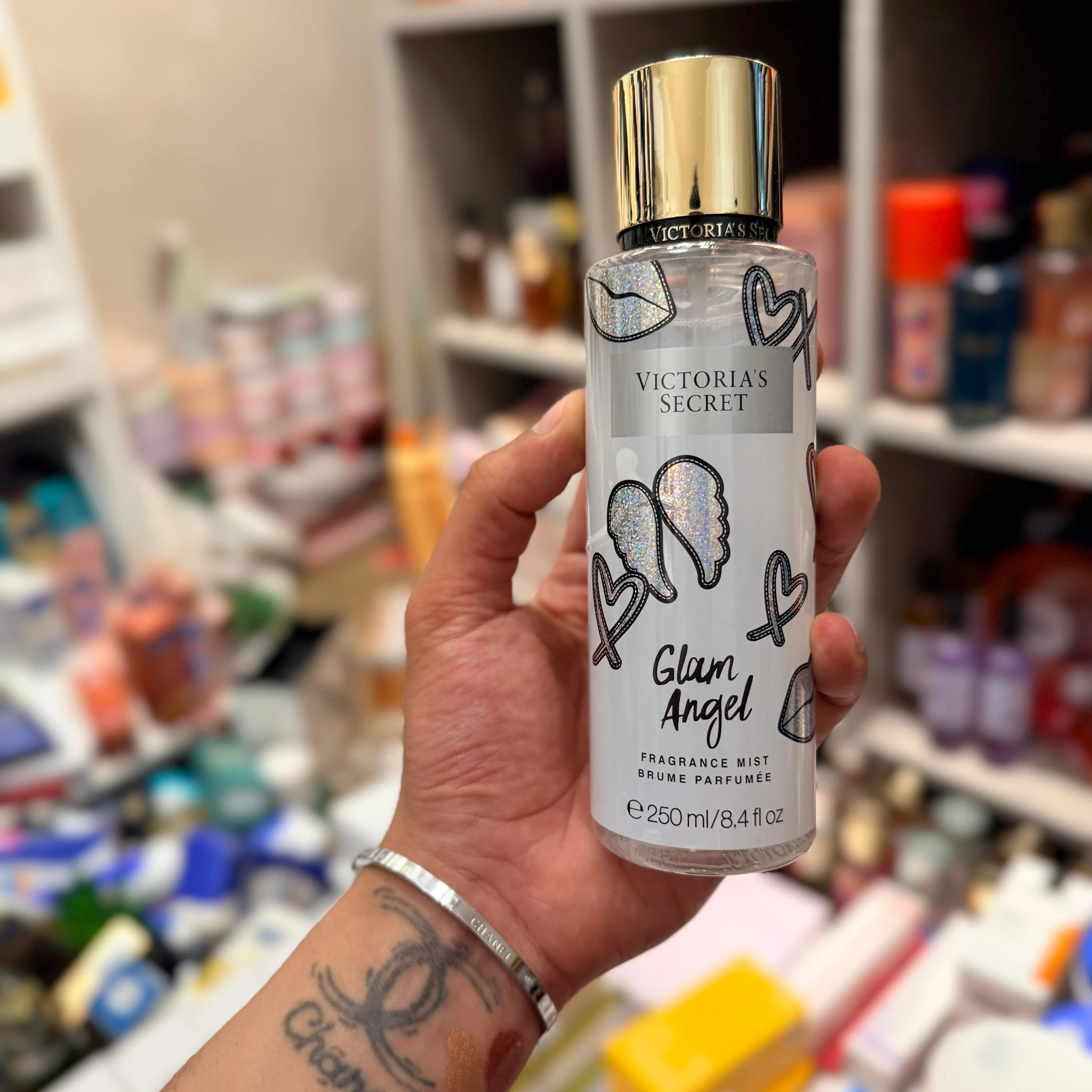 بدي سبلاش فيكتوريا سيكريت جلام أنجل فراجرانس  lam Angel Fragrance Mist)