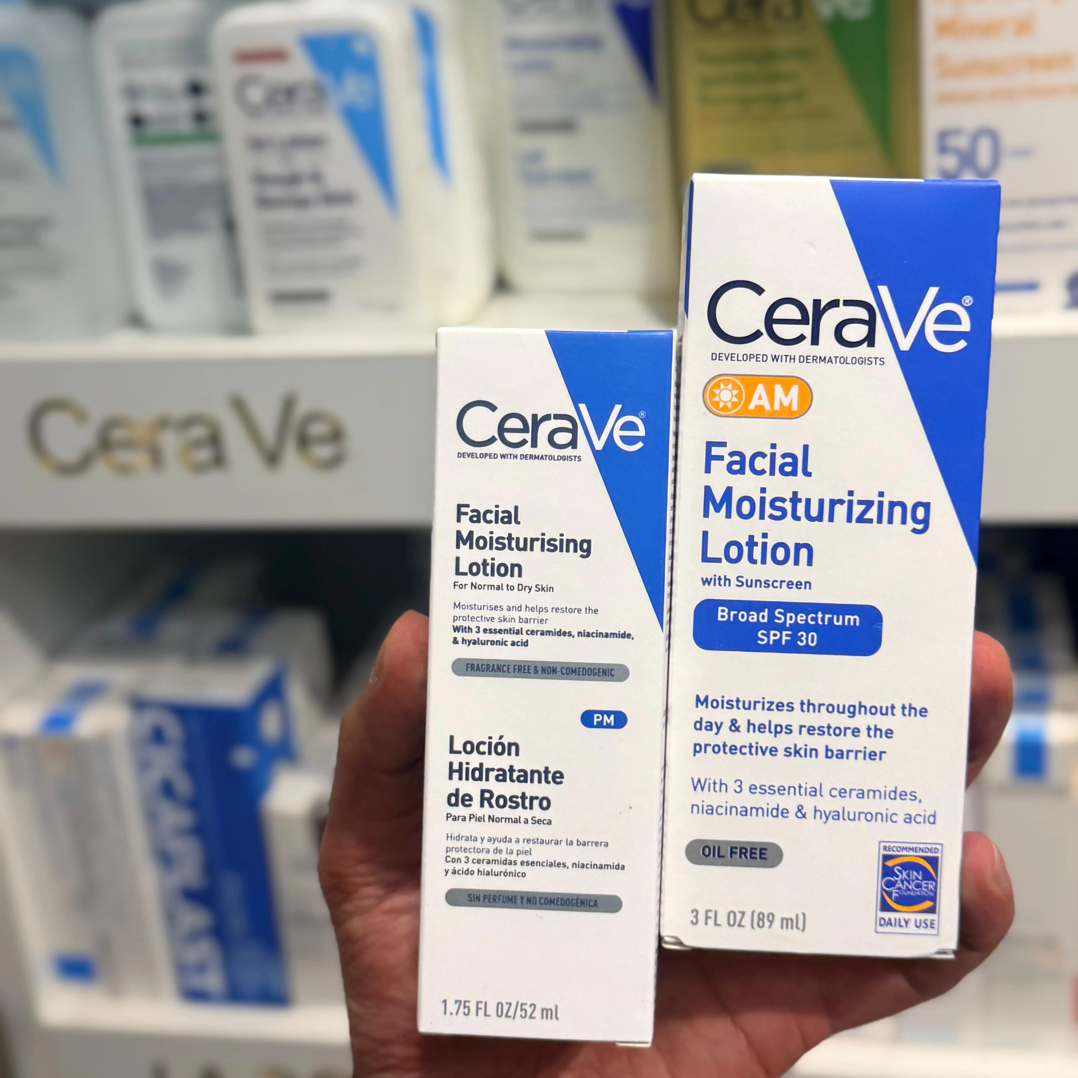 CeraVe Facial Moisturizing Lotion with Sunscreen – 89ml