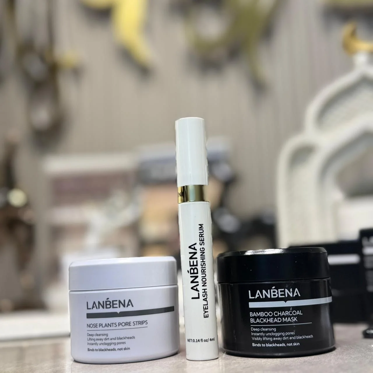 LANBENA Skincare & Eyelash Care Collectionمجموعة العناية بالبشرة والرموش من لابيناـ