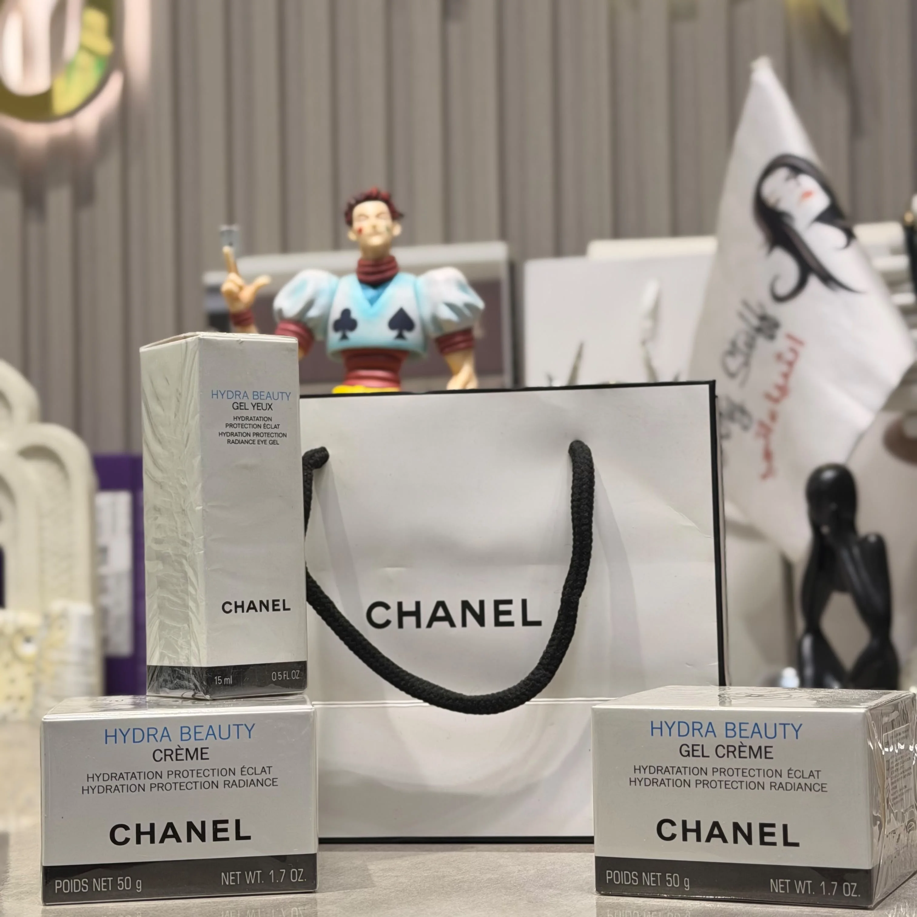 CHANEL Hydra Beauty – Hydration Protection Radiance Collectionالعربي: مجموعة شانيل هيدرا بيوتي – للترطيب والحماية والإشراقة