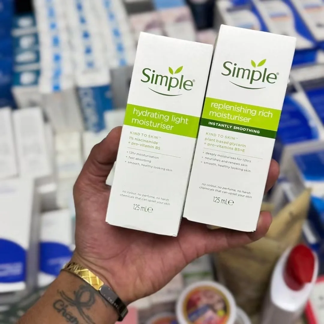 simple Kind to Skin Replenishing rich Moisturiser 125 mlسمبل مرطب للبشرة