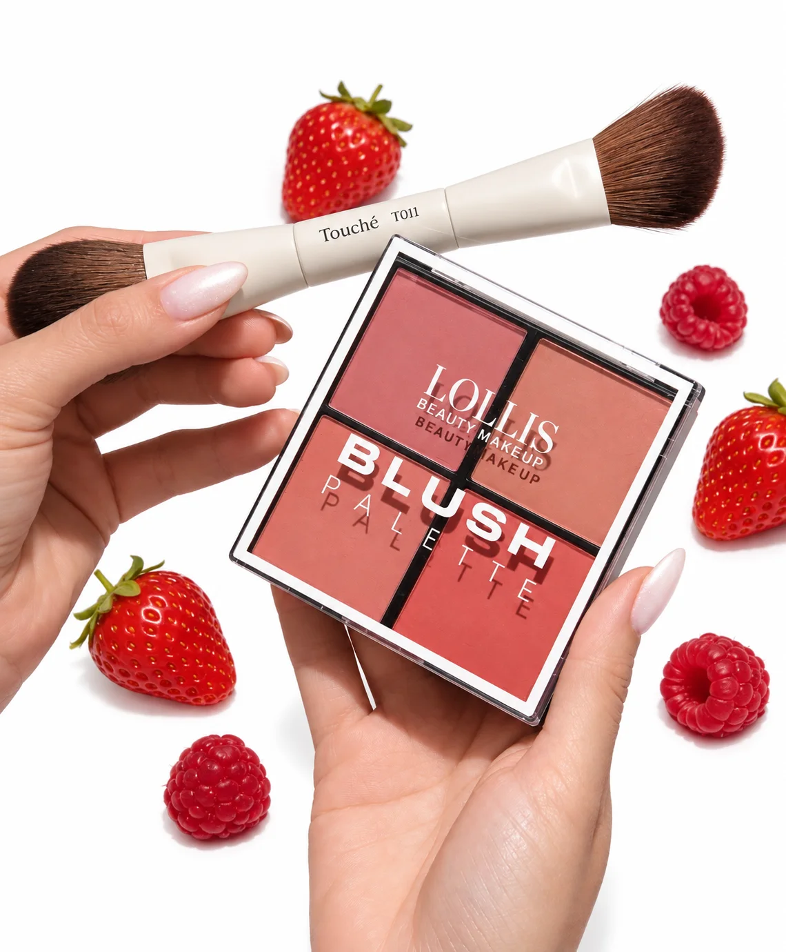 LOLLIS Beauty Makeup Blush Paletteباليت أحمر الخدود من لوليس بيوتي