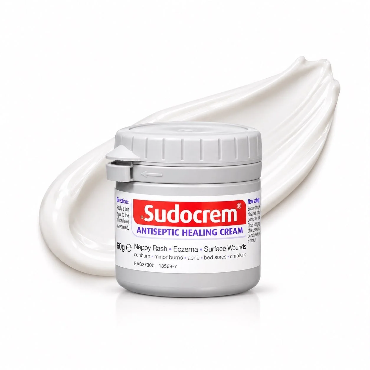 SudoCream 60g, 125g صودو كريم لعلاج طفح الحفاضات و التحسس بالجلد