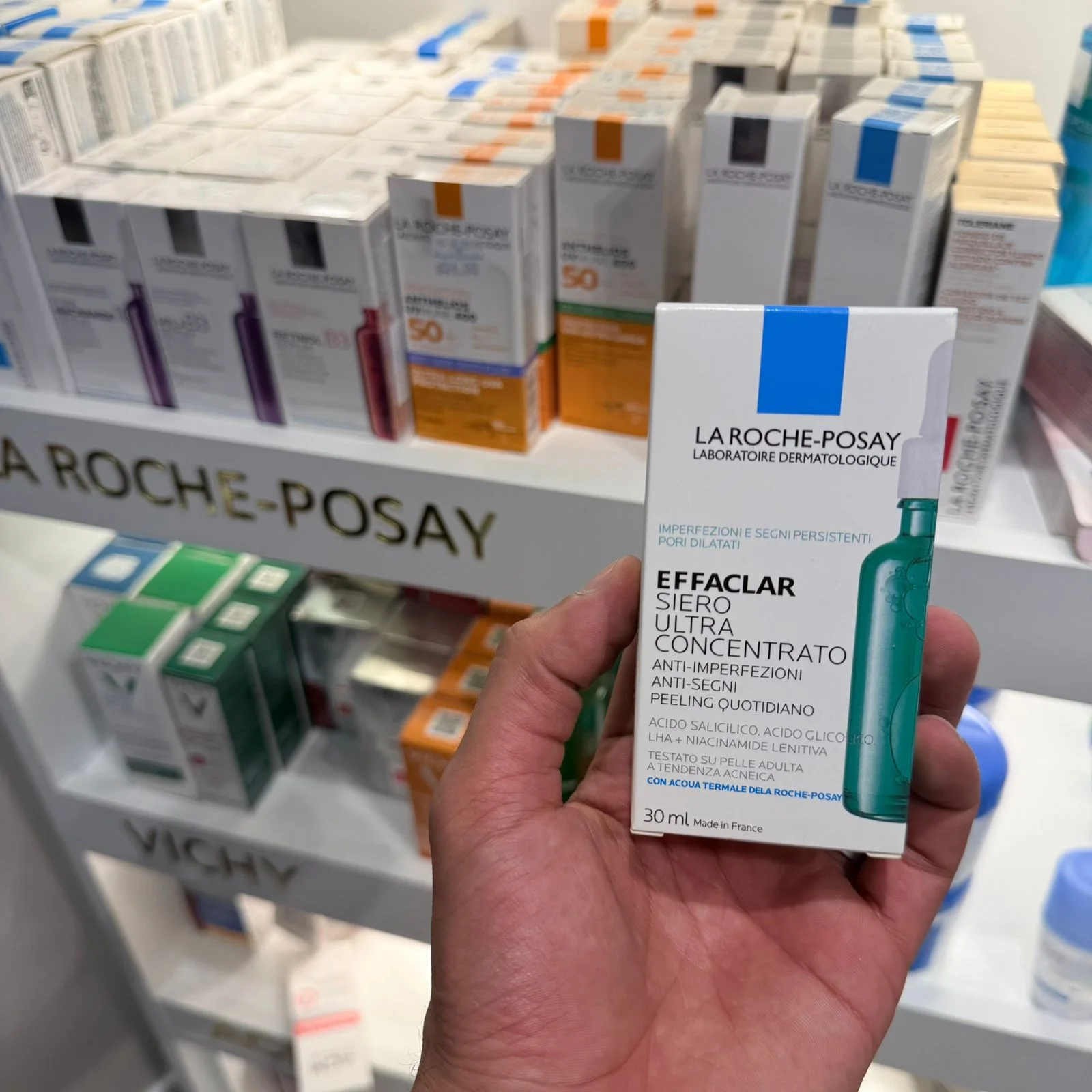 La Roche-Posay Effaclar Ultra Concentrated Serum – 30ml لاروش بوزيه إيفاكلار سيروم مركز فائق, 30 مل