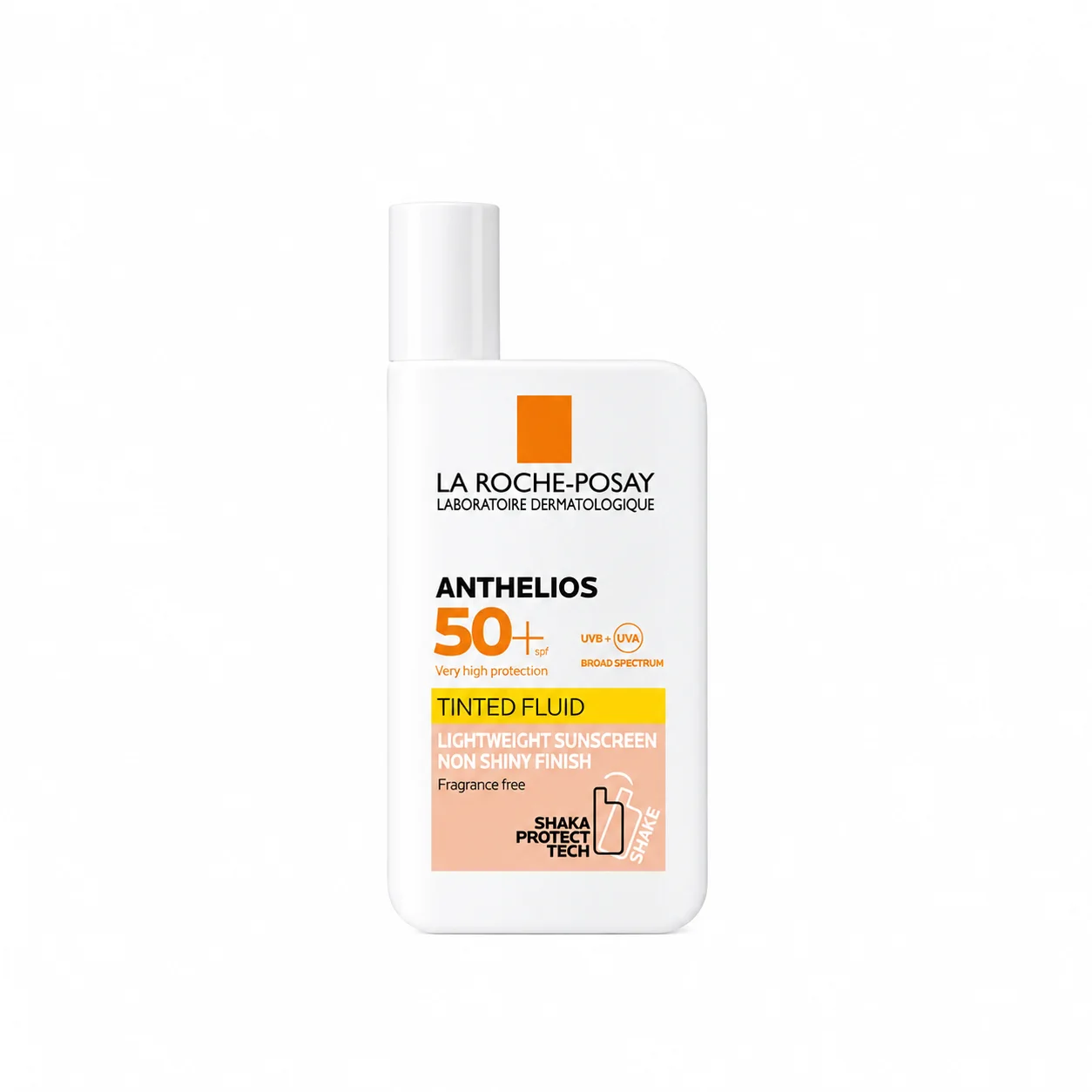 La Roche-Posay Anthelios UVMune 400 Tinted Fluid SPF50لاروش بوزيه انثيليوس يوفي ميون 400 واقي للشمس غير مرئي بعامل حماية 50 50مل