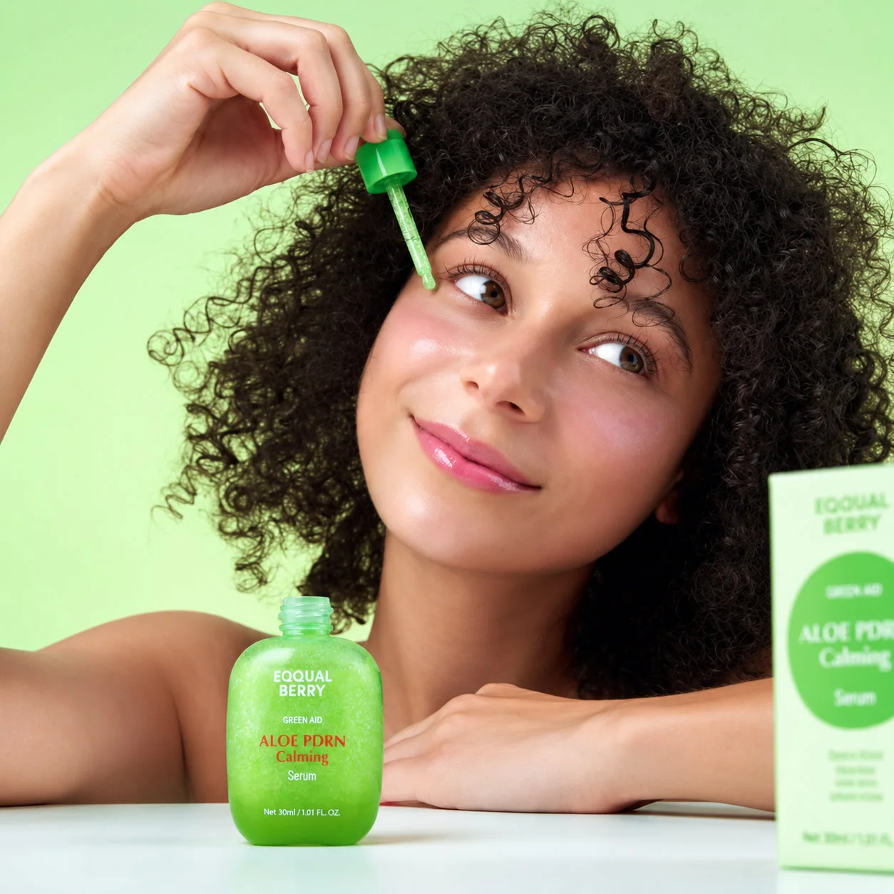 سيروم إكوالبيري بالألوفيرا وPDRN لتهدئة وتنعيم البشرة – 30 ملEQQUALBERRY Aloe PDRN Calming Smoothie Serum 30 ml
