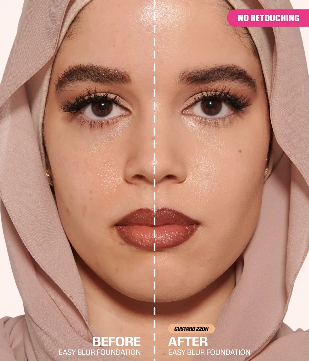 EASY BLUR FOUNDATION ايزي بلور فونديشن هدى بيوتي