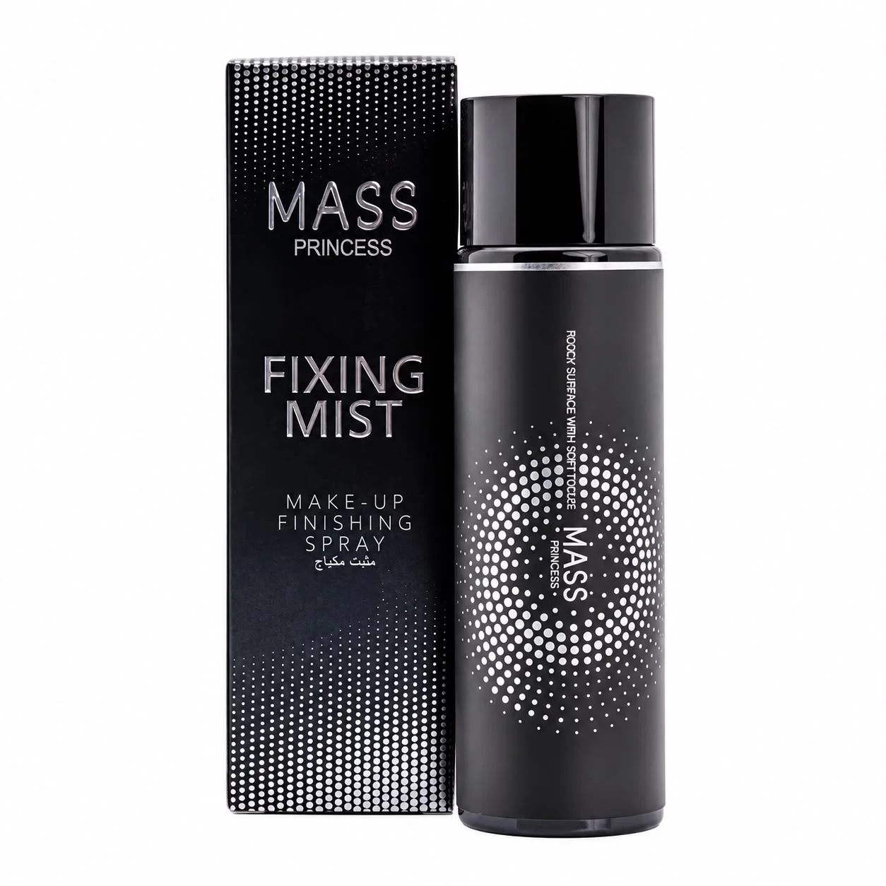 Mass Princess Fixing Mist 100 ml.  ماس برينسيس فيكسينج ميست (بخاخ مثبت وملمع للمكياج).