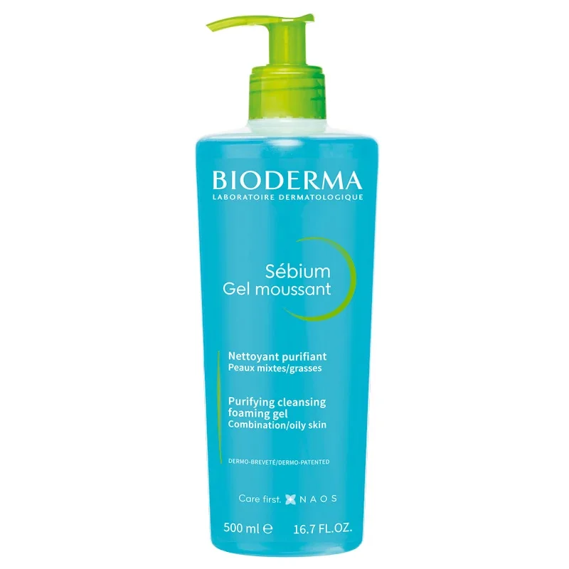 جل رغوي مطهر من بيوديرما سيبيوم ، 200 ملBioderma Sebium Cleansing Foaming Gel