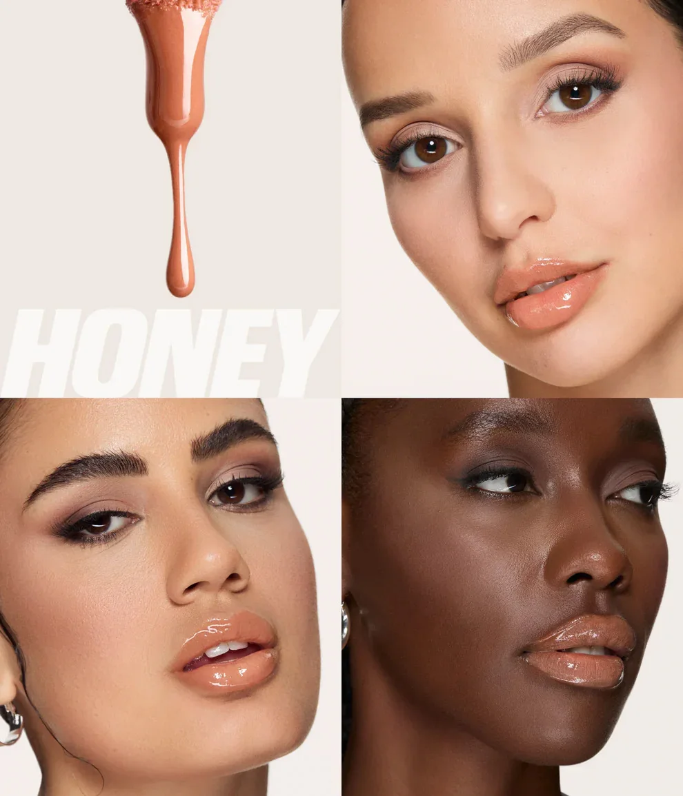 lipgloss hudabeauty ملمع شفاه هدى بيوتي