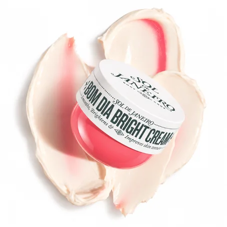 Sol de Janeiro Visibly Brightening and Smoothing Bom DiaAHA Body Creamكريم الجسم سول دي جانيرو، لتفتيح وتنعيم البشرة بشكل ملحوظكريم الجسم بحمض ألفا هيدروكسي