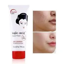 GuanJing Beauty Kojic Acid Facial Wash (7 Days Quick Whitening – Deep Cleansing, Oil Control & Anti-Acne) – غوانجينغ بيوتي، غسول للوجه بحمض الكوجيك (تفتيح سريع خلال 7 أيام - تنظيف عميق وتحكم 