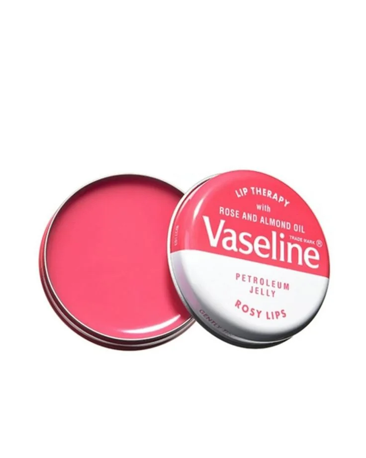 مرطب ومعالج الشفاه فازلين ليب ثيرابي وردي للشفاه Vaseline Lip Therapy Rosy Lips Tin