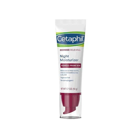 (Cetaphil Redness Relieving Night Moisturizer)  50   مرطّب سيتافيل الليلي لتخفيف الاحمرار – 50 مل