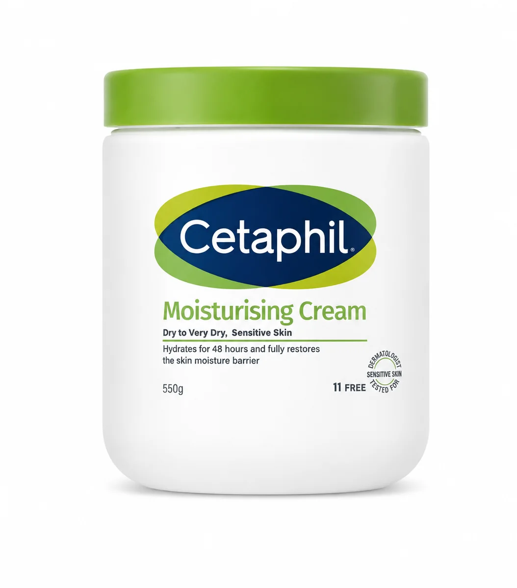 Cetaphil Moisturising Cream 550g كريم سيتافيل المرطّب – 550 جم