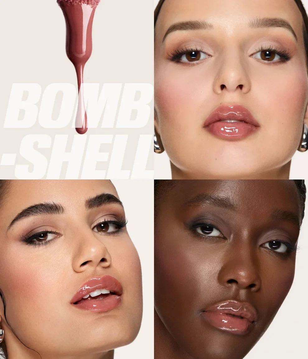 lipgloss hudabeauty ملمع شفاه هدى بيوتي