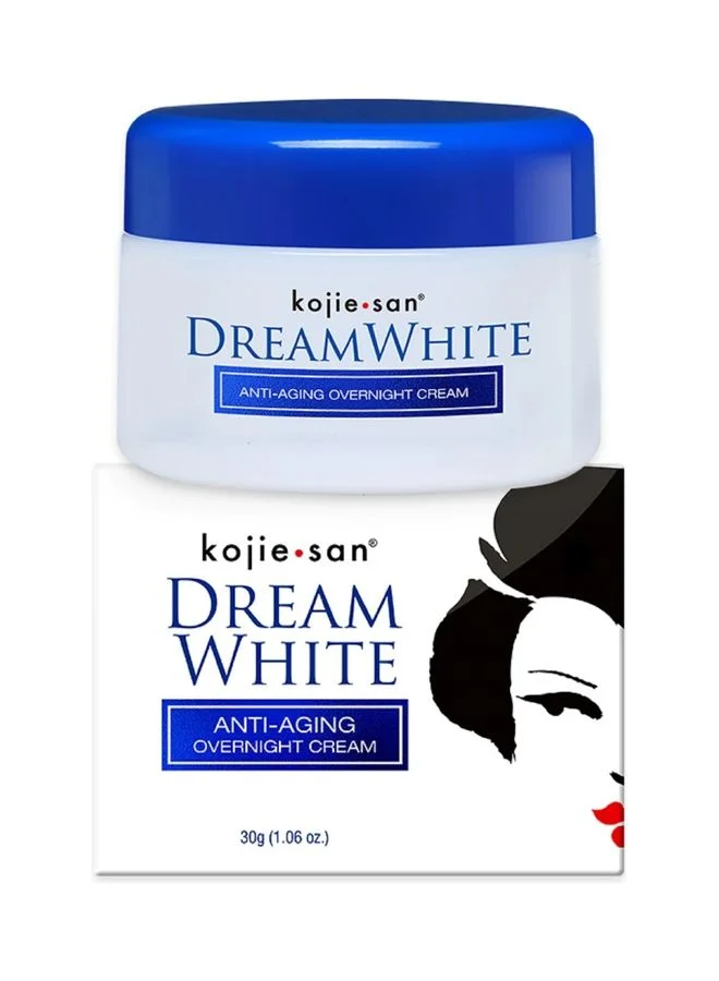 Kojie San DreamWhite Anti-Aging Overnight Creamكوجي سان - دريم وايت كريم ليلي مضاد للشيخوخة