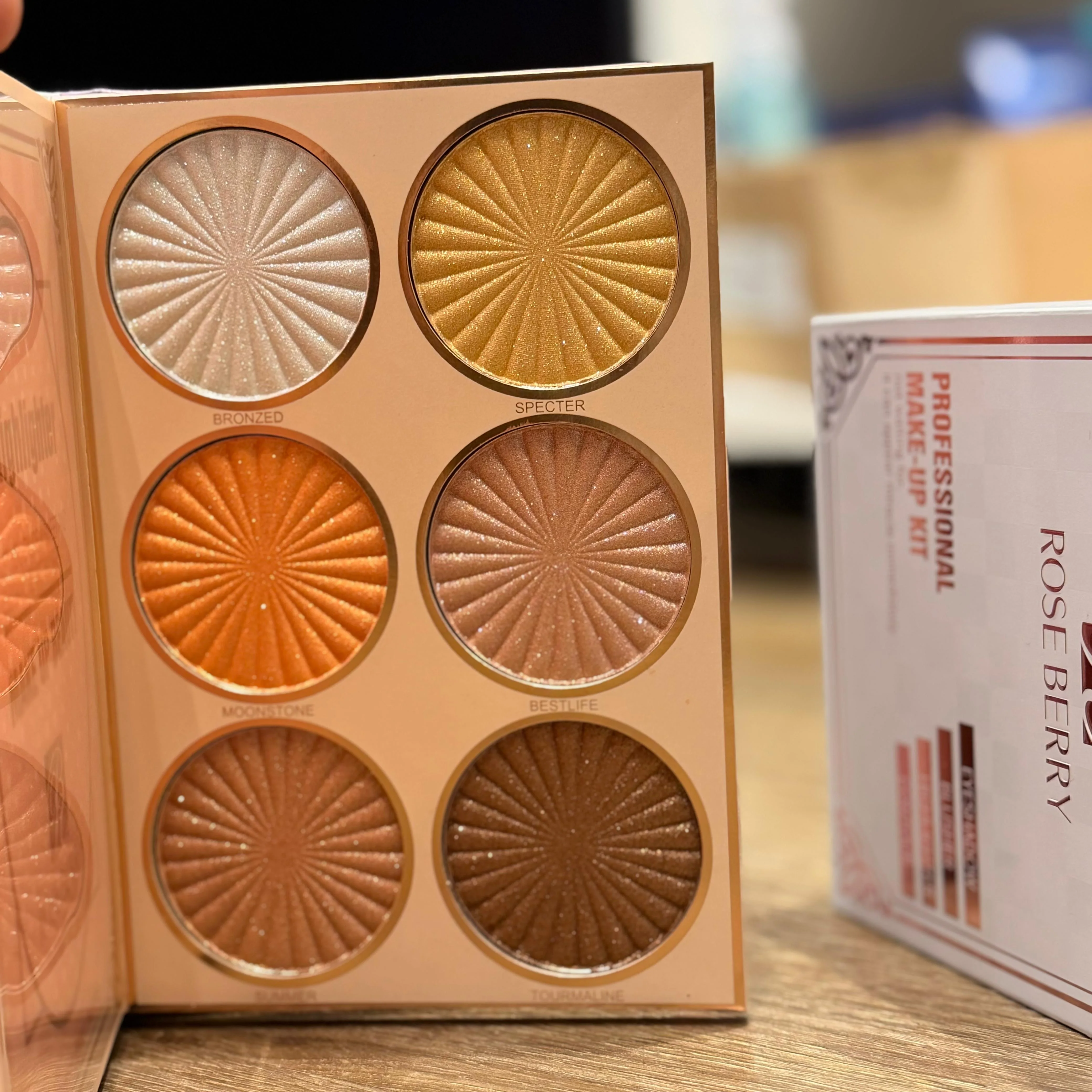 Rose Berry Professional Make-Up Kitمجموعة مكياج احترافية من روز بيري