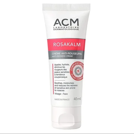 ACM LABORATOIRE DERMATOLOGIQUE ROSAKALMكريم مضاد للاحمرار من آي سي إم ـ