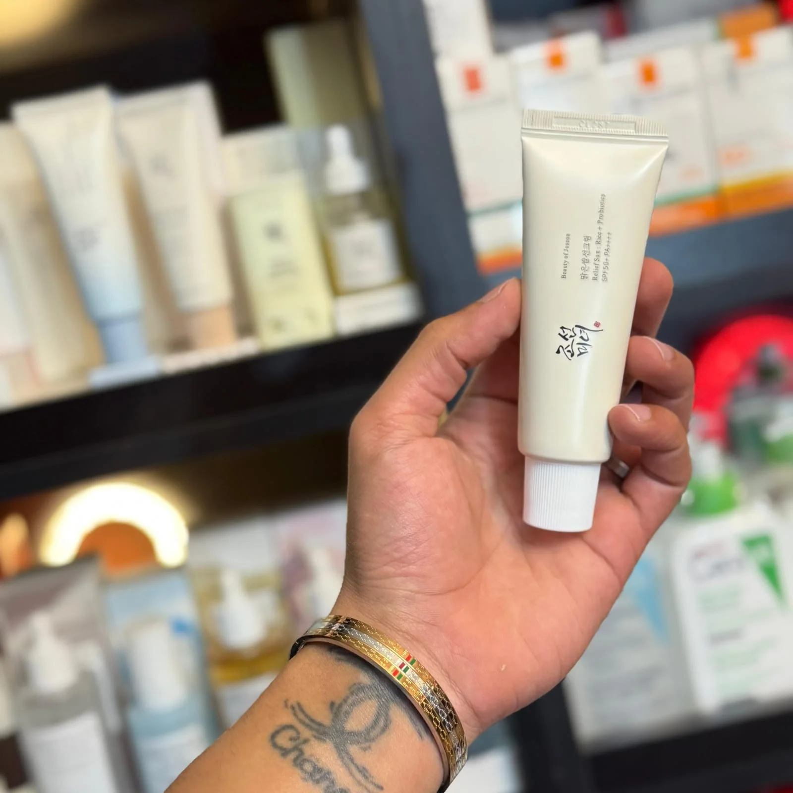 بيوتي اوف جوسون - واقي شمس بخلاصة الأرز و بروبيوتيك بعامل حماية 50 spf ٥٠ ملBeauty of Joseon – Sunscreen with Rice Extract & Probiotics, SPF 50, 50ml