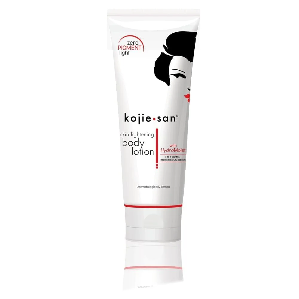 Kojie San Skin Lightening Body Lotion with HydroMoist (Zero Pigment Light) – كوجي سان، لوشن الجسم لتفتيح البشرة مع HydroMoist
