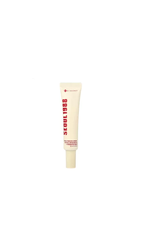 K-SECRET SEOUL 1988 Eye Cream : Retinal Liposome 4% + Fermented Bean – 30mlكريم العين سيول 1988 من K-SECRET بالريتينال ليبوسوم 4% والفاصوليا المخمرة – 30 مل