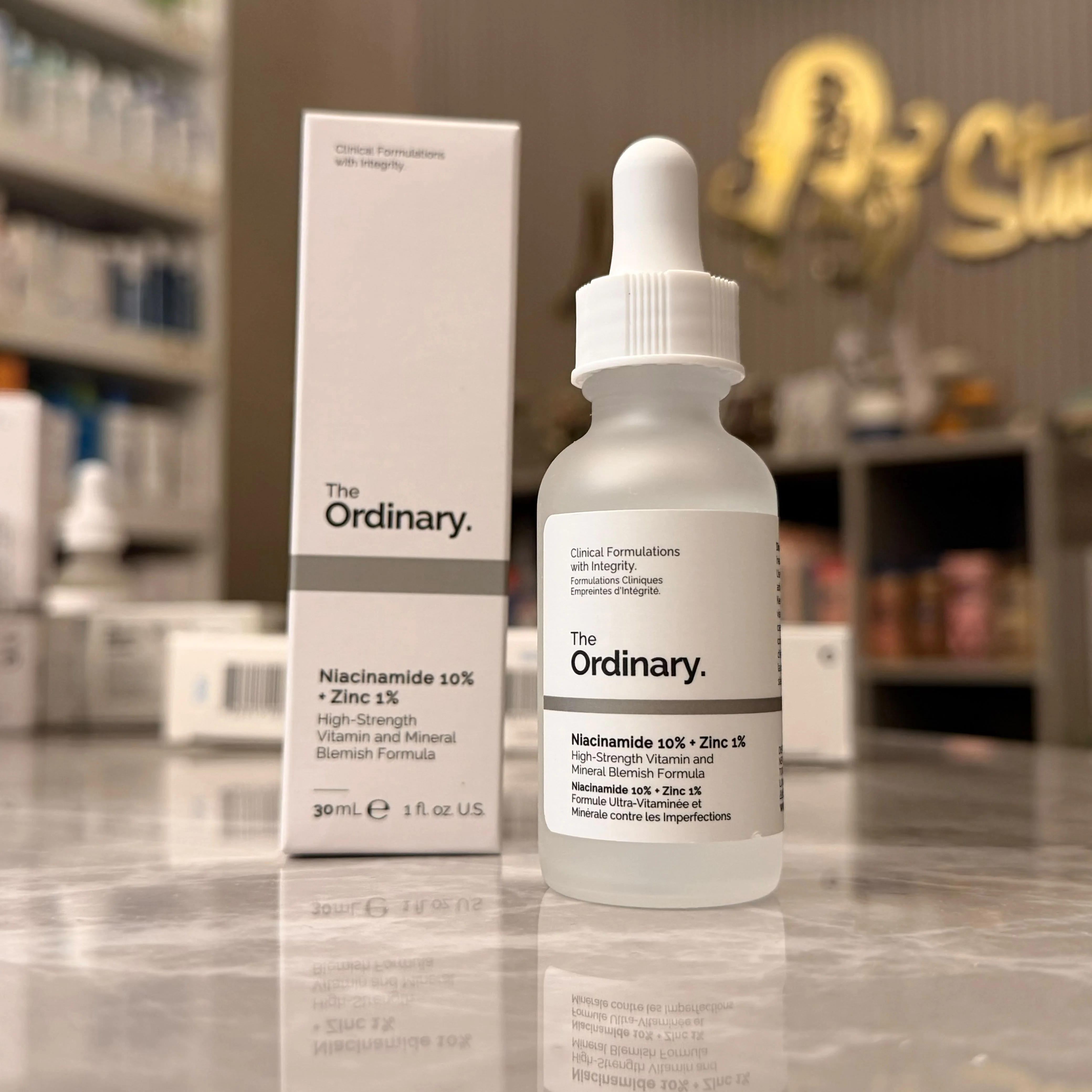 ذا أورديناري نياسيناميد 10% + زنك 1% 30 مل The Ordinary Niacinamide 10% + Zinc 1% – 30 ml