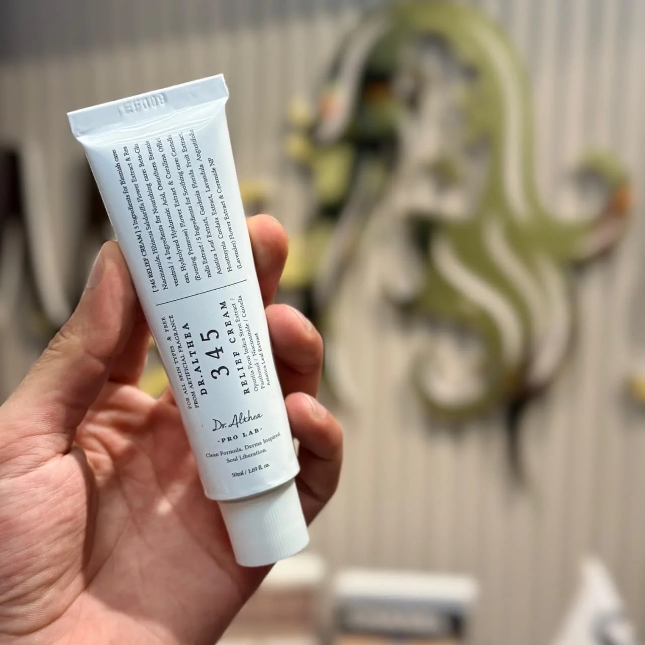 345 Relief Cream, For All Skin Types, 1.69 fl oz (50 ml) **كريم 345 ريليف، لجميع أنواع البشرة، 50 مل (1.69 أونصة سائلة)