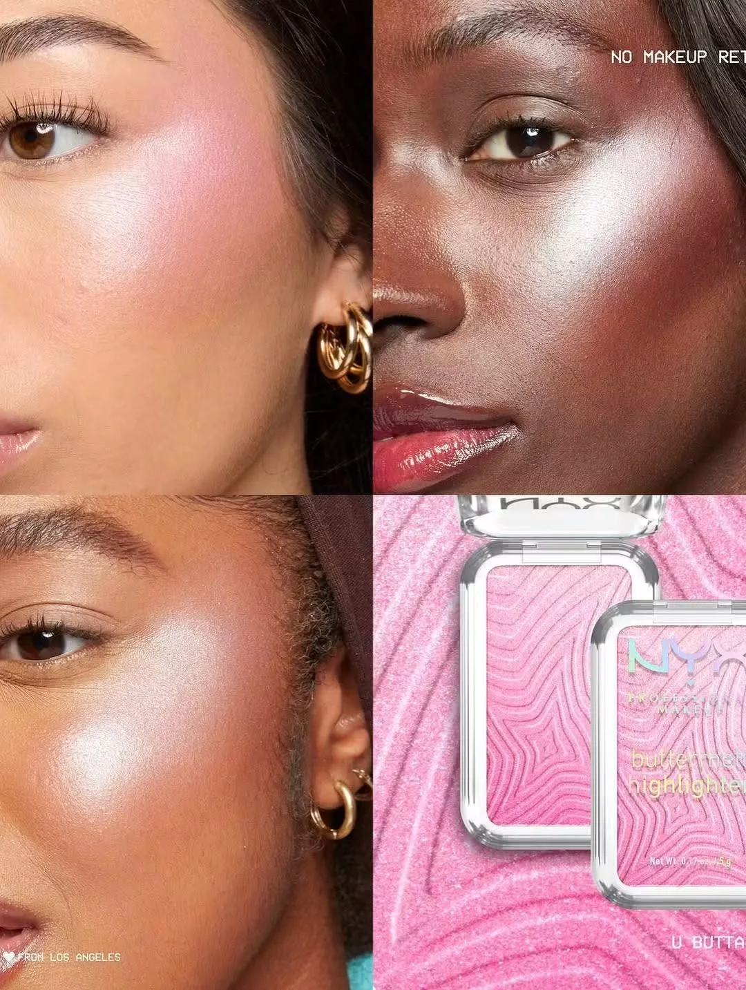 NYX Professional Makeup Buttermelt Highlighterهايلايتر 