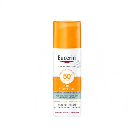 واقي الشمس جل-كريم يوسيرين أويل كنترول (Eucerin Sun Gel-Cream Oil Control SPF 50+)