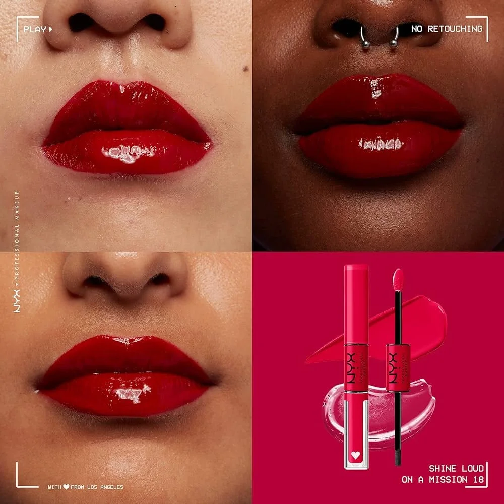 NYX - Shine Loud High Shine Lip Color لون شفاه لامع للغاية