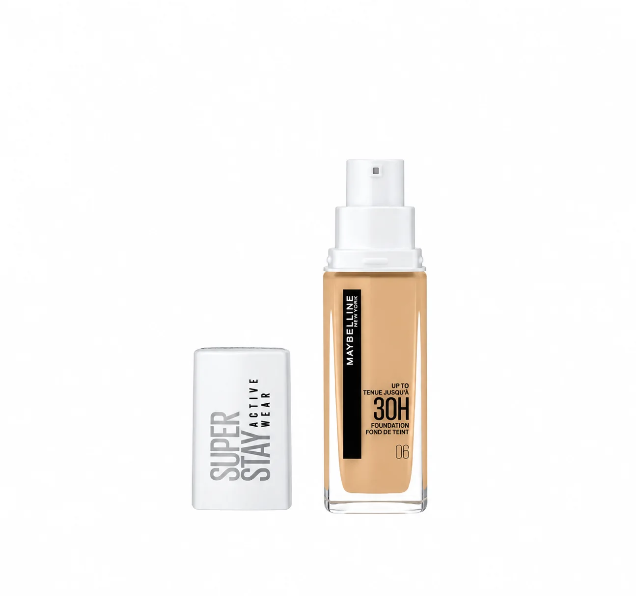 Maybelline New York Super Stay Active Wear 30H Foundationمايبيلين نيويورك سوبر ستاي أكتيف وير 30 ساعة – كريم أساس بتغطية كاملة