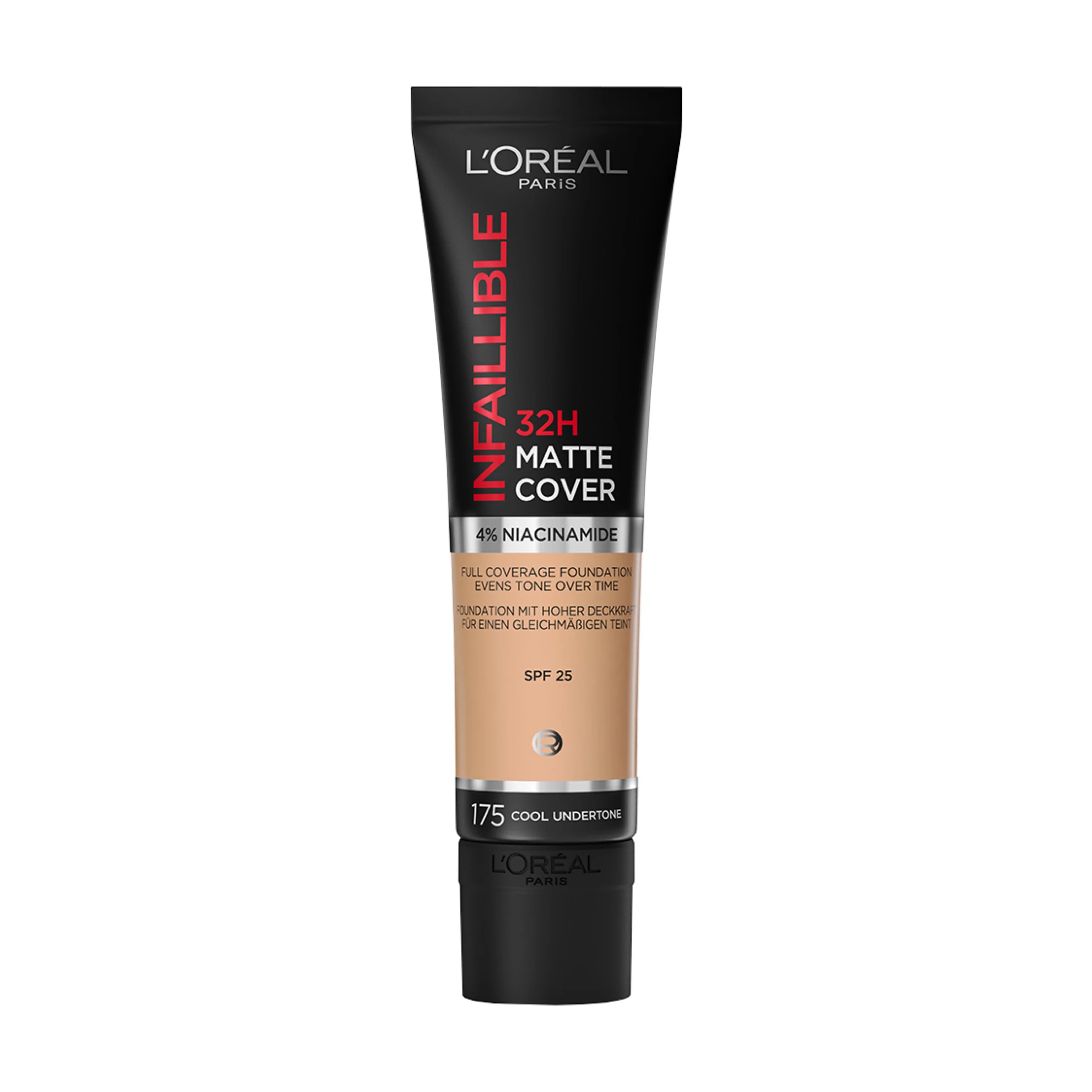 Loreal Paris Infallible matte Cover Foundation فاونديشن لوريال باريس انفيالابيل مات كوفر