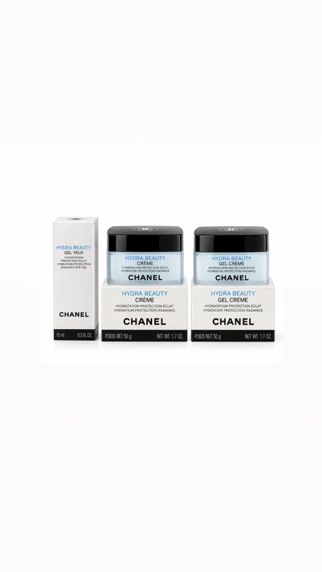 CHANEL Hydra Beauty – Hydration Protection Radiance Collectionالعربي: مجموعة شانيل هيدرا بيوتي – للترطيب والحماية والإشراقة