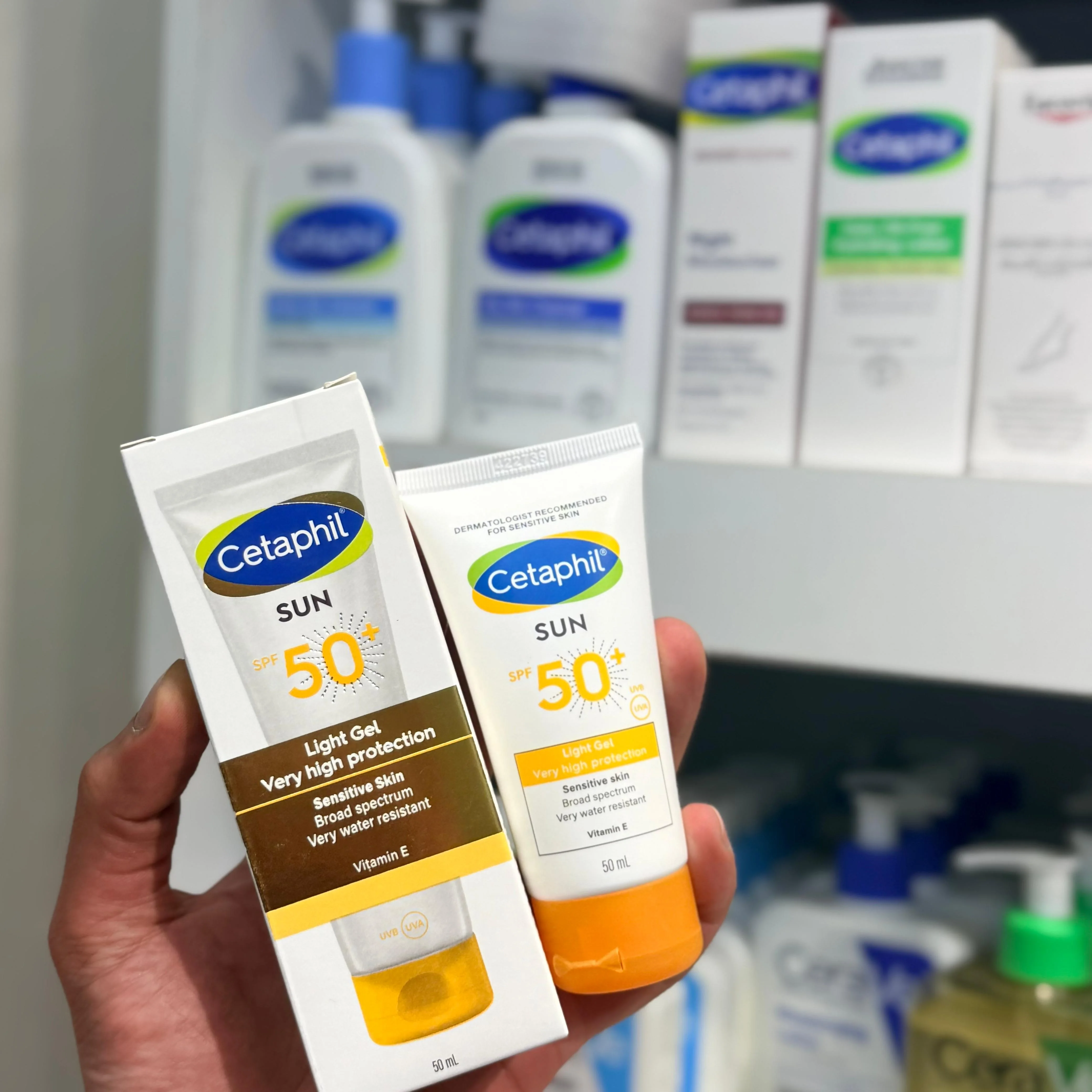 سيتافيل صن جل خفيف بعامل حماية 50+ (Cetaphil Sun SPF 50+ Light Gel)