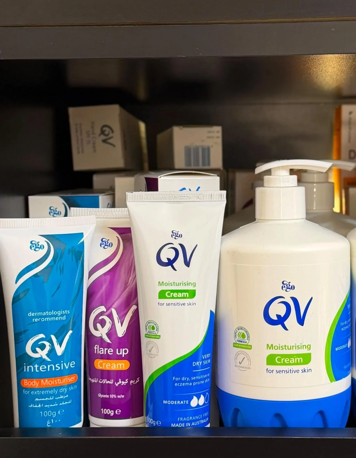 Ego QV Moisturising Cream كريم ترطيب إيغو كيو ڤي